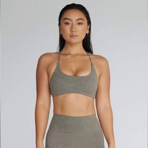 Crop Shop Boutique Fade Khaki Lexi Crop small